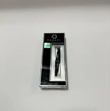 [ 미개봉 새상품 ] BANDEL 팔찌 블랙 x 멀티 컬러 S 사이즈
