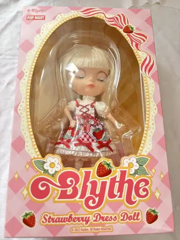 하자 있음 ) 팝마트 Blythe 스트로베리 딸기 팝마 브라이스 쁘띠