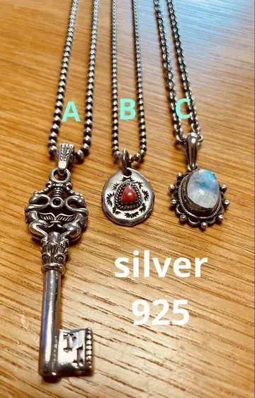 silver 925 목걸이 세트
