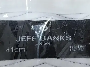 런던에서 구매. JEFF BANKS (제프 뱅크스) 스트라이프 와이셔츠