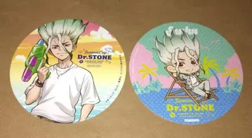 애니메이트 카페 Dr.STONE 코스터 이시가미 센쿠 2개 세트 아카페