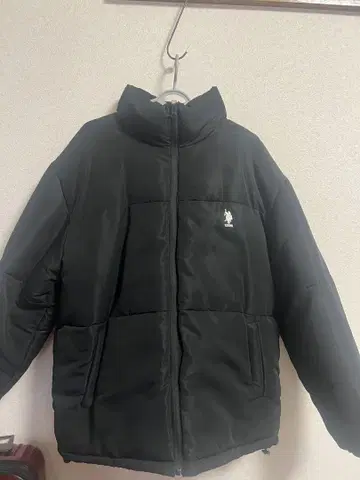 블랙 다운 자켓