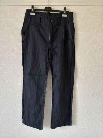 midorikawa 미도리카와 19AW 울 스트라이프 슬랙스