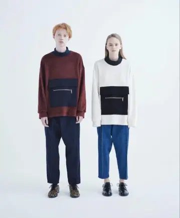 CULLNI 19-AW-008 2019AW 모크넥 퍼 니트