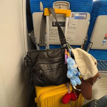 NUGU 빈티지 워시 숄더백
