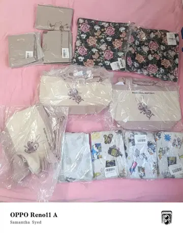 기간 한정 세일. 디즈니 새 상품 토트백 12개 4000엔