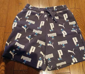 PUMA 스머프 콜라보 숏팬츠 XS