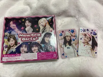 Girls2 NewEra 라이브반 DVD용 트레이딩 카드 2장 포함