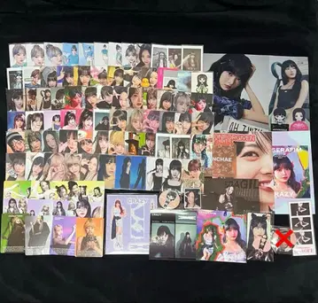 르세라핌 르세라핌 은채 트레이딩 카드 럭키 드로우 등 묶음 판매