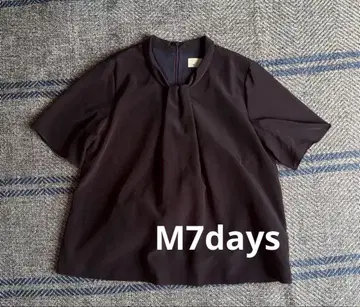 M7days 반팔 블라우스
