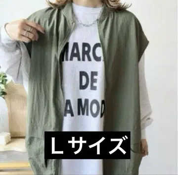 시마무라 mayo 콜라보 나일론 베스트 (카키)