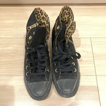 CONVERSE ALL STAR 블랙 레오파드 무늬