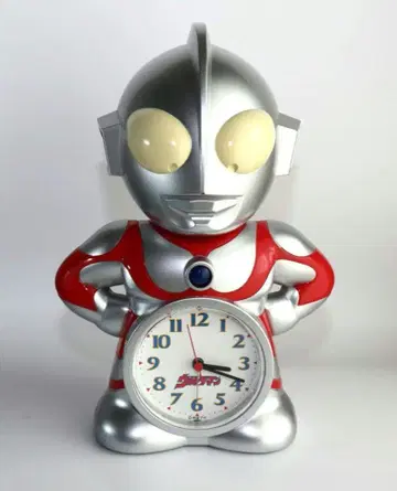 울트라맨 피규어형 알람 시계 약 25cm