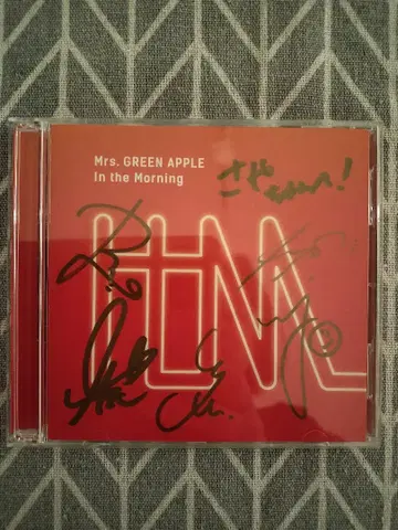 Mrs. GREEN APPLE In the Morning 사인 포함