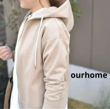 인기 ourhome 깔끔한 후드티 L 베이지 아와홈 EMI 고베