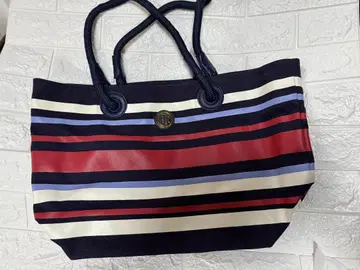 TOMMY HILFIGER 스트라이프 토트백