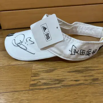 [ 미사용 ] 아디다스 adidas 선수 사인 포함 바이저