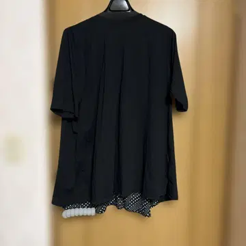 블랙 도트 무늬 셋업