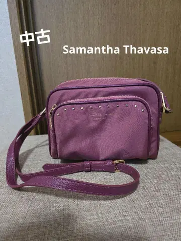 중고 사만다 타바사 숄더백 스퀘어