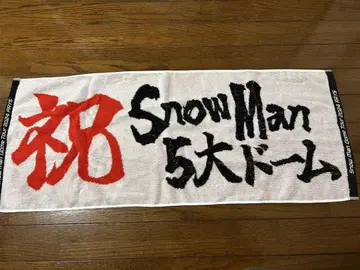 SnowMan DOME TOUR 2024 RAYS 축하 타월