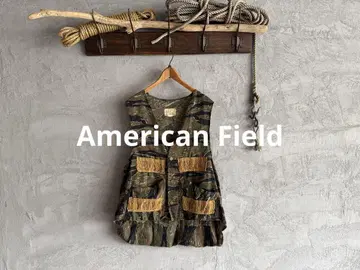 American Field 타이거 카모 헌팅 베스트