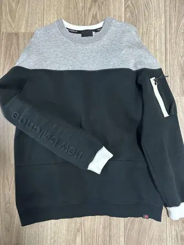 남성용 New Balance 골프웨어 트레이닝복 그레이/블랙
