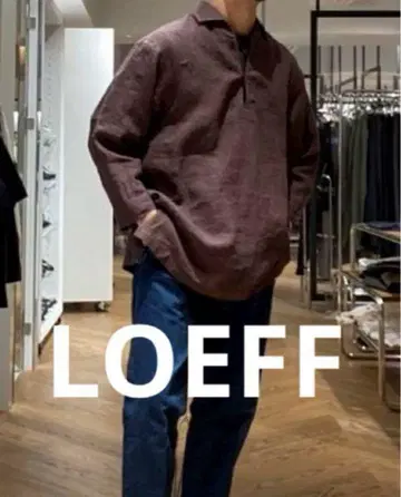 LOEFF 린넨 100 브라운