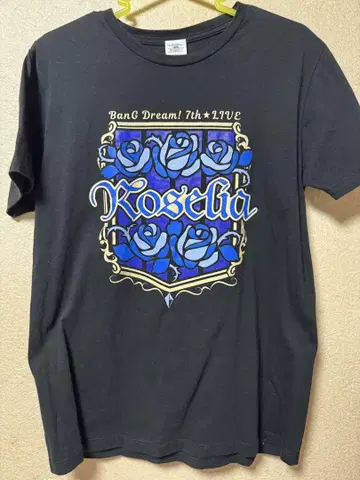 BanG Dream! Roselia T셔츠 7th LIVE
