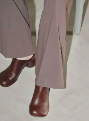 todayful Chunky Heel Sabot