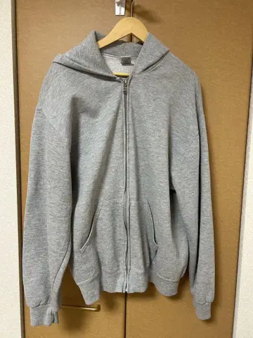 RUSSELL ATHLETIC 그레이 풀 집업 트레이닝복 L