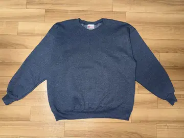 Hanes 프리미엄 웨이트 맨투맨 XL 민트급 컨디션