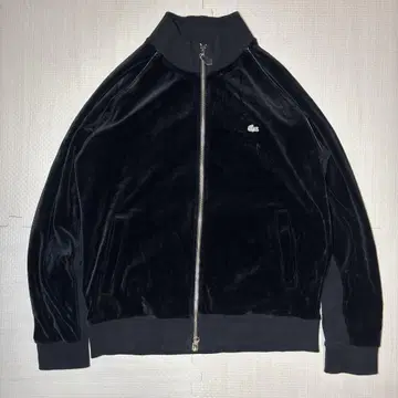 LACOSTE 트랙 자켓 벨로아 화이트 와니 더블 지퍼