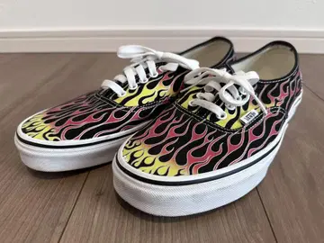 vans 불꽃 디자인 스니커즈 로우컷