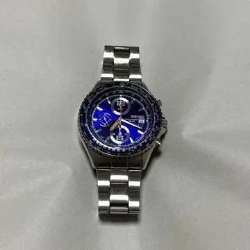 SEIKO HAPPY FLIGHT ANA 손목시계 남성용 비행기 블루