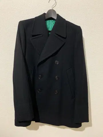 폴 스미스 블랙 피 코트