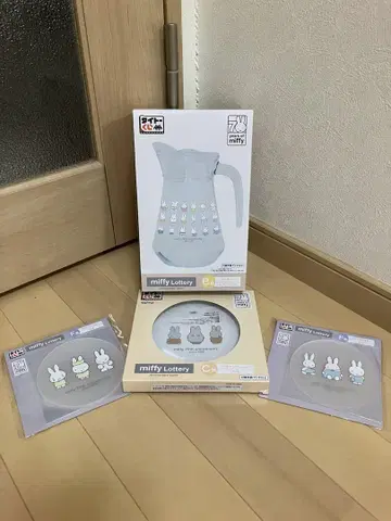 다이토 복권 미피 B상 피처 C상 디자인 플레이트 1장 F상 러버 2장