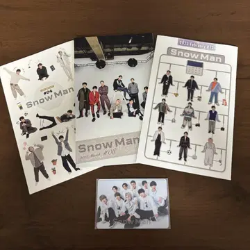 Snow Man 회원증 케이스 & 뉴스레터 세트