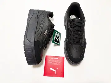 PUMA 푸마 스니커즈 카르멘2 블랙 통굽 24cm