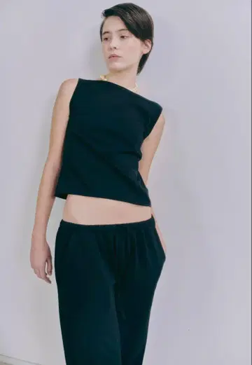 draw drawers Cotton Boatneck Tanktop