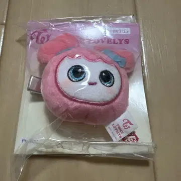 TWICE LOVELYS 봉제 인형 헤어핀 모모