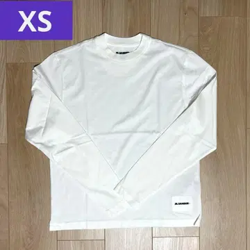 주말 특가 JIL SANDER 질 샌더 코튼 팩T 긴팔 XS M