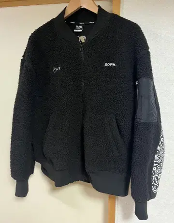 GU 소프 보아 블루종 블랙