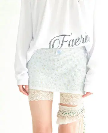 fa.er.ie flower jacquard 스커트 팬츠 한국