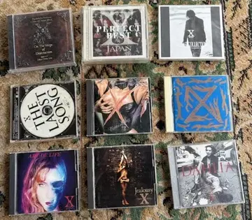 X JAPAN CD 컬렉션 9장 세트