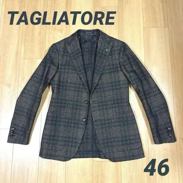 [ TAGLIATORE ] 딸리아또레 윈도페인 자켓