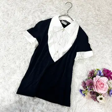 살바토레 페라가모 Ferragamo 반팔 셔츠 블라우스