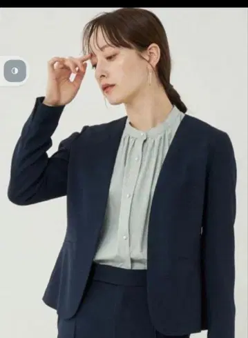그린 레이블 릴랙싱 재킷 & 타이트 스커트