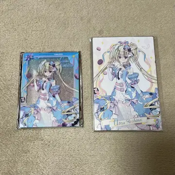 수호캐릭터 중국 한정판 콜라보 카페 특전 아크릴 카드 호시나 우타우