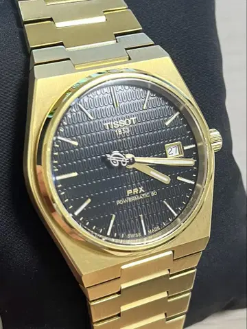 [가동품] Tissot PRX 데미안 릴라드 골드 데미안