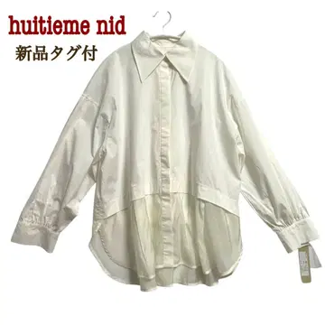 huiteme nid 화이트 긴팔 셔츠 택 포함 새상품